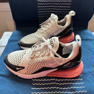 Nike Air Max 270- Hot Punch, Youth 6.5/Women’s 8